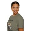 Funny Cat Overthink T-Shirt, Cute Pet Lover Shirt, Gift for Cat Moms, Quirky Animal Tee, Relaxed Fit Cat Apparel
