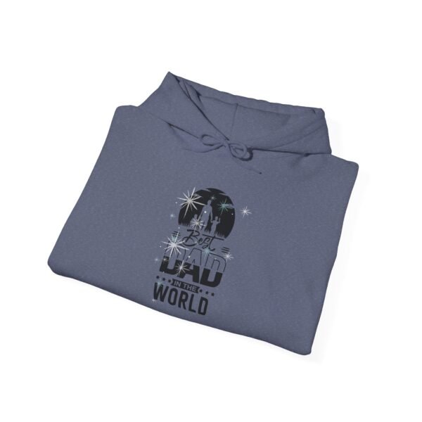 Dad of the World Hoodie, Cozy Unisex Sweatshirt for Father's Day, Dad Gifts, Casual Wear, Everyday Comfort, Family Adventures