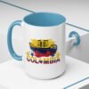 5312665012145405886_2048.jpeg Colombian Pride Coffee Mug, Accent Mug, Present for Coffee Lovers, Travel Souvenir 11/15 oz