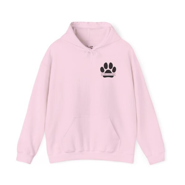 5404894753363690325_2048.jpeg Funny Dog Lover Unisex Hoodie Printed Front and Back, Gift for Dog Lovers, Cozy Dog Hair Hoody, Animal Lover Clothing