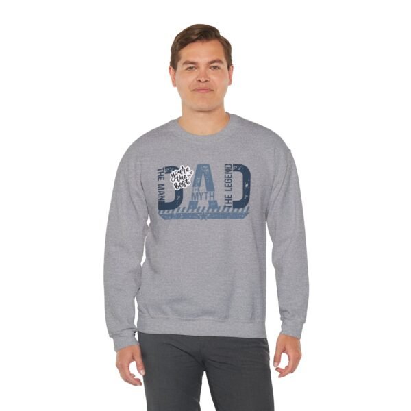 Fashion Dad Crewneck Sweatshirt, Father's Day Gift, Gift for Him, Casual Wear, Men Sweatshirt