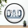 Dad The Man The Myth The Legend Wall Clock, Father's Day Gift, Unique Home Decor, Modern Clock, Dad Gift, Family Wall Art