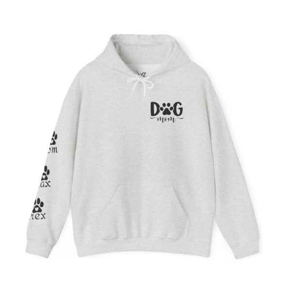 Personalized Mom Cozy Dog Lover Hoodie, Pet Owner Gift, Dog Mom Hoodie, Animal Lover Sweatshirt