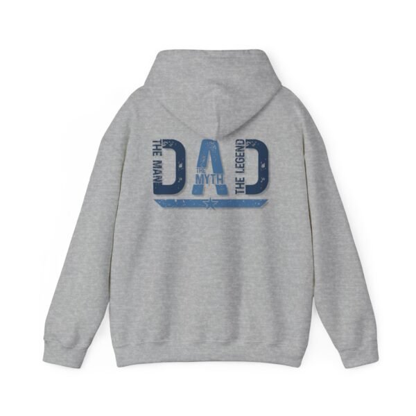 Legendary Men Hooded Sweatshirt Gift for Father's Day, Birthday, Christmas, Casual Wear, Family Reunion, Dad Life Apparel