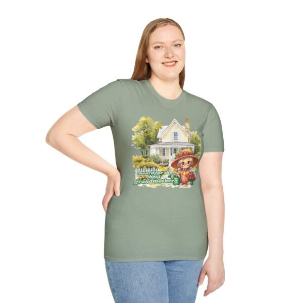 Grandmother's Garden women Softstyle T-Shirt, Vintage Gift for Grandma Cute Family Shirt