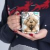 Pet Lover's Ceramic Coffee Mug 11oz / 15oz, Cat & Dog Charming Ceramic Coffee Mug