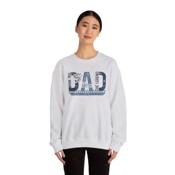 Fashion Dad Crewneck Sweatshirt, Father's Day Gift, Gift for Him, Casual Wear, Men Sweatshirt