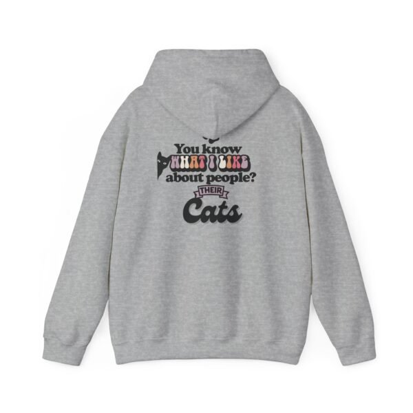 Cats Lover Hoodie, Funny Sweatshirt, Gifts for Cat Owners, Unisex Hooded Sweatshirt, Cozy Cat Mom Gift