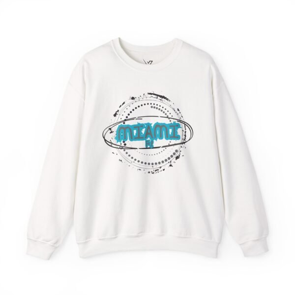 6067602685958779107_2048.jpeg Personalized Miami Graphic Crewneck Sweatshirt Cozy Unisex Pullover Perfect for Casual Outings, Travel, Beach Days