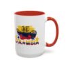 6083997957456108249_2048.jpeg Colombian Pride Coffee Mug, Accent Mug, Present for Coffee Lovers, Travel Souvenir 11/15 oz