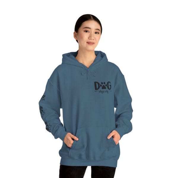 Personalized Mom Cozy Dog Lover Hoodie, Pet Owner Gift, Dog Mom Hoodie, Animal Lover Sweatshirt