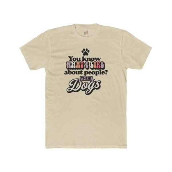 Unisex “Dog Lover” T-Shirt – Cute Gift for Dogs Owners, Casual Pet Lover Apparel