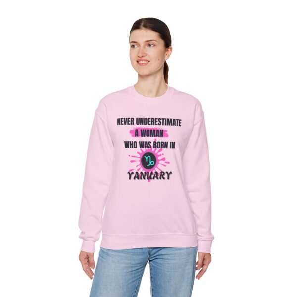 Personalized Woman Zodiac Sweatshirt, Birthday Gift, Inspirational Gift