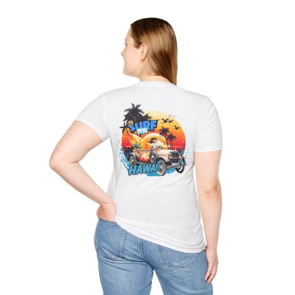 Hawaiian Surf T-Shirt, Vintage Surf Tee, Unisex Beach Wear, Summer Vibes, Retro Vacation Shirt, Perfect for Parties, Gifts