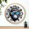 Urban Gorilla Wall Clock, Cool Home Decor, Funky Gift for Him, Modern Art Timepiece, Unique Wall Art for Living Room