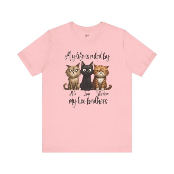 6360489718177449957_2048.jpeg Personalized Cat T-Shirt, Funny Cat Lover Tee, Unisex Pet Owner Gift, Birthday Shirt, Animal Lovers Apparel