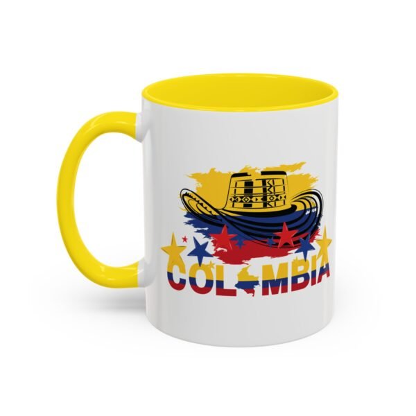 6402792880901896397_2048.jpeg Colombian Pride Coffee Mug, Accent Mug, Present for Coffee Lovers, Travel Souvenir 11/15 oz