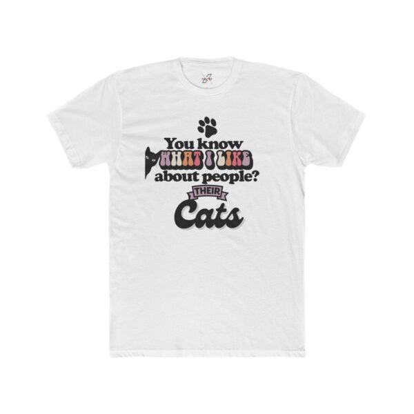 Cute Cat Lover Tee, Funny Pet Owner Shirt, Animal Lover Gift, Unisex Cotton Crew Tee, Cat Enthusiast Apparel