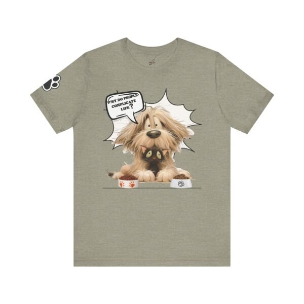 Cute Pet-Themed Unisex Jersey Tee Design