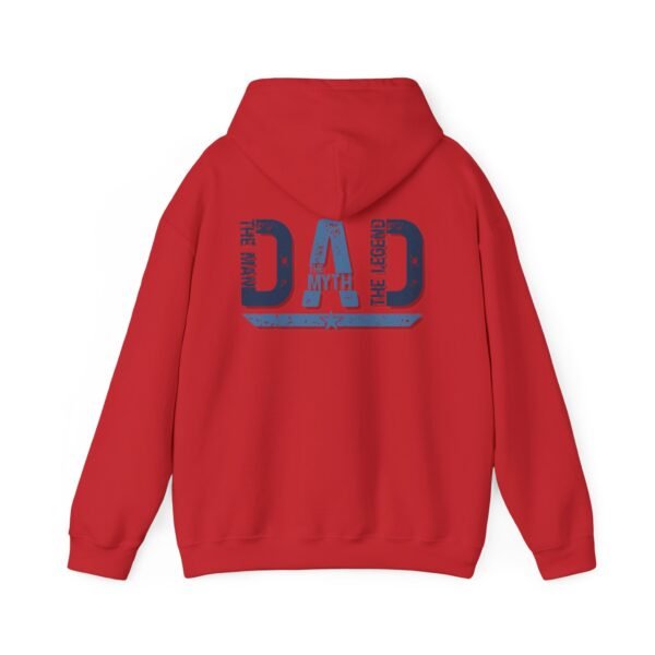 Legendary Men Hooded Sweatshirt Gift for Father's Day, Birthday, Christmas, Casual Wear, Family Reunion, Dad Life Apparel