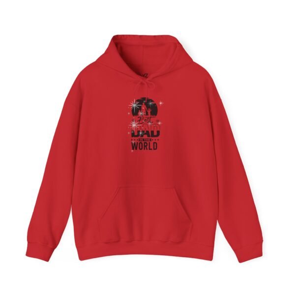 Dad of the World Hoodie, Cozy Unisex Sweatshirt for Father's Day, Dad Gifts, Casual Wear, Everyday Comfort, Family Adventures