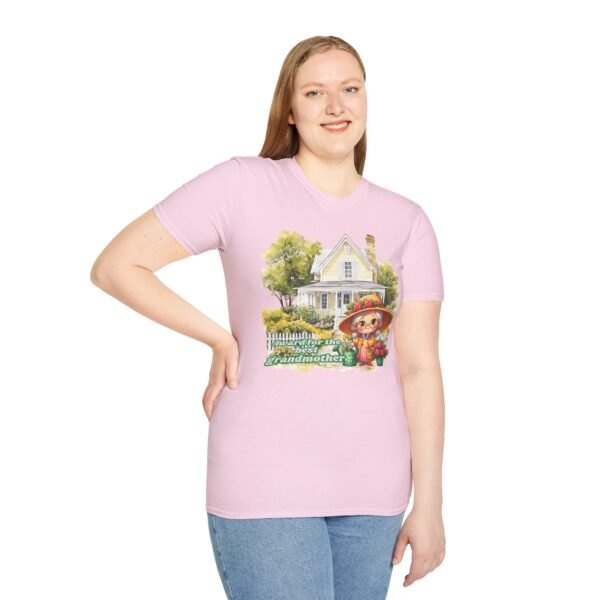Grandmother's Garden women Softstyle T-Shirt, Vintage Gift for Grandma Cute Family Shirt