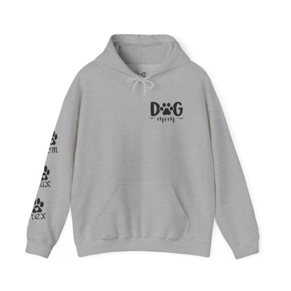 Personalized Mom Cozy Dog Lover Hoodie, Pet Owner Gift, Dog Mom Hoodie, Animal Lover Sweatshirt