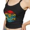 Beach Vibe Tank Top - Just Surf, Summer Top, Vacation Wear, Gift for Surfers, Tropical Style, Casual Summer Outfit