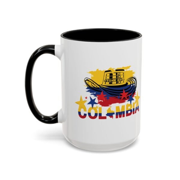 6847898607833115539_2048.jpeg Colombian Pride Coffee Mug, Accent Mug, Present for Coffee Lovers, Travel Souvenir 11/15 oz