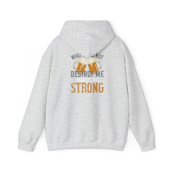 Strength Motivational Hoodie - Men Heavy Blend Sweatshirt, Funny Apparel, Casual Comfort, Comfort Level