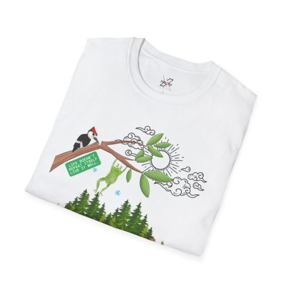 Nature-Inspired Graphic T-Shirt, Unisex Softstyle , Eco-Friendly Fashion, Casual Wear, Outdoor Adventure, Nature Lover Gift