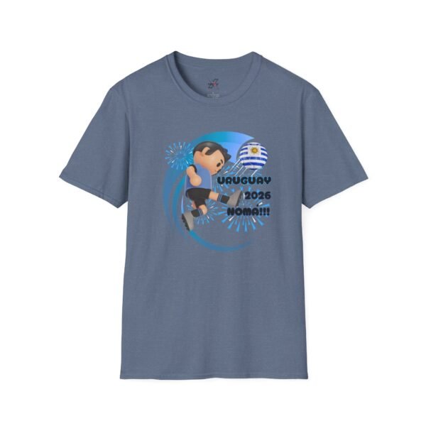 7101346662002671314_2048.jpeg Uruguay Unisex Softstyle T-Shirt - Perfect for Uruguay Fans, Game Day, Sports Events, trendy design, Team Spirit, Casual Wear!