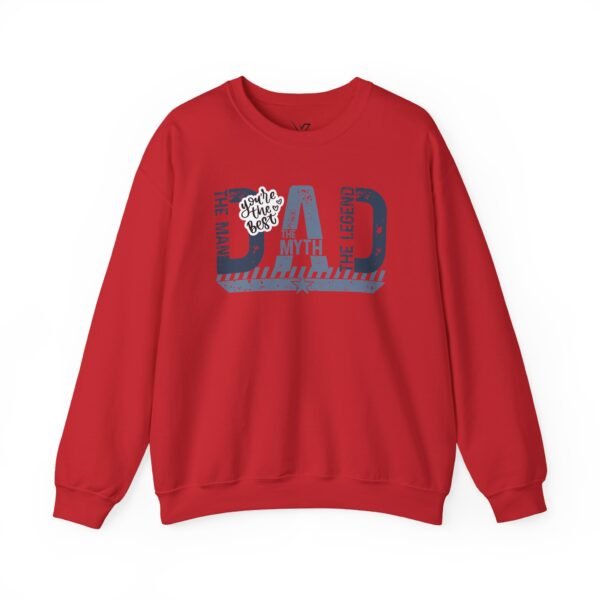 Fashion Dad Crewneck Sweatshirt, Father's Day Gift, Gift for Him, Casual Wear, Men Sweatshirt