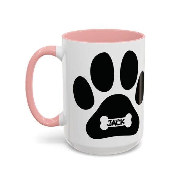 Personalized Coffee Mug, Dog Lover Gift, Personalized Pet Mug, Animal Lover Cup, Cute Paw Design Coffee Cup