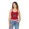 Personalized Women's Spaghetti Strap Tank Top - Perfect for Pet Lovers, Casual Wear, Gifts, Summer Outfits, Dog Owners