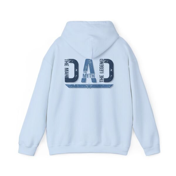 Legendary Men Hooded Sweatshirt Gift for Father's Day, Birthday, Christmas, Casual Wear, Family Reunion, Dad Life Apparel