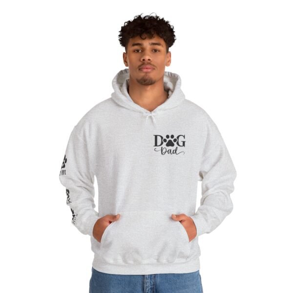 Personalized Men Cozy Dog Lover Hoodie, Pet Lovers Gift, Dog Mom Hoodie, Animal Lover Sweatshirt, Casual Pet Apparel