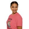 Funny Cat Overthink T-Shirt, Cute Pet Lover Shirt, Gift for Cat Moms, Quirky Animal Tee, Relaxed Fit Cat Apparel