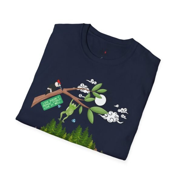 Nature-Inspired Graphic T-Shirt, Unisex Softstyle , Eco-Friendly Fashion, Casual Wear, Outdoor Adventure, Nature Lover Gift