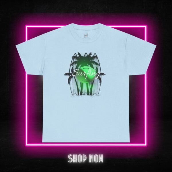 California Surfing Unisex Heavy Cotton Tee Beach Vibes T-Shirt