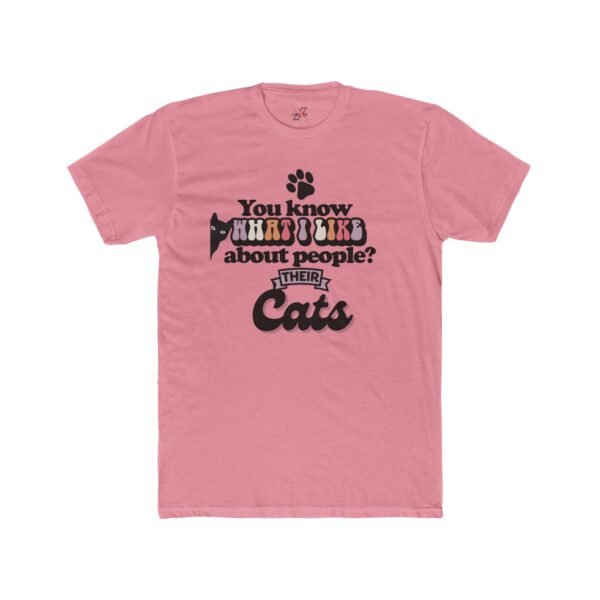 Cute Cat Lover Tee, Funny Pet Owner Shirt, Animal Lover Gift, Unisex Cotton Crew Tee, Cat Enthusiast Apparel