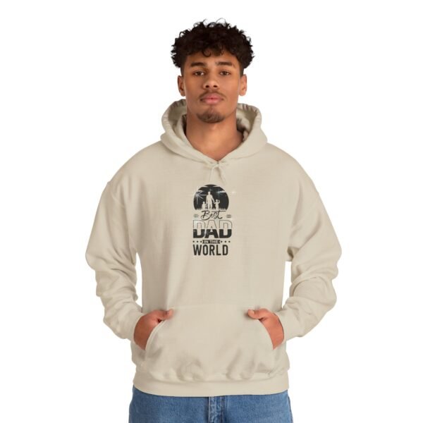 Dad of the World Hoodie, Cozy Unisex Sweatshirt for Father's Day, Dad Gifts, Casual Wear, Everyday Comfort, Family Adventures