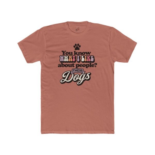 Unisex “Dog Lover” T-Shirt – Cute Gift for Dogs Owners, Casual Pet Lover Apparel
