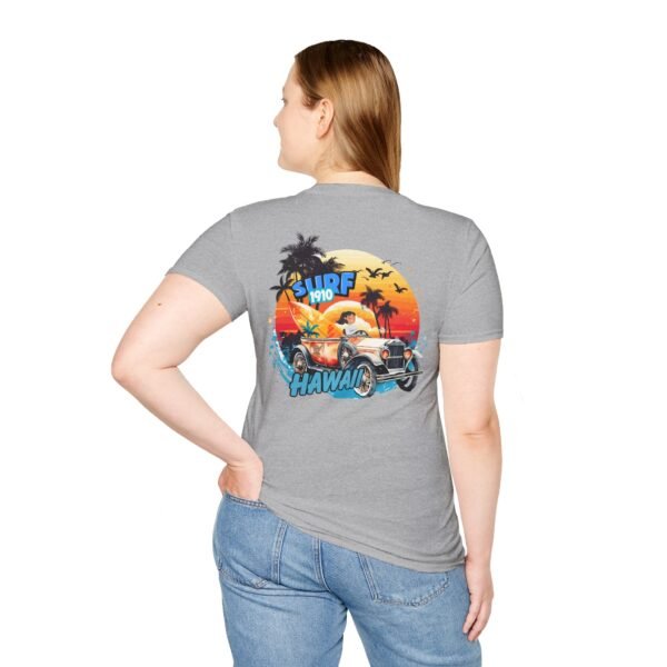 Hawaiian Surf T-Shirt, Vintage Surf Tee, Unisex Beach Wear, Summer Vibes, Retro Vacation Shirt, Perfect for Parties, Gifts