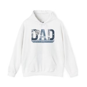 Legendary Dad Hoodie - Perfect Gift for Father's Day, Birthday, Gifts for Dad, Casual Wear, Men Pullover