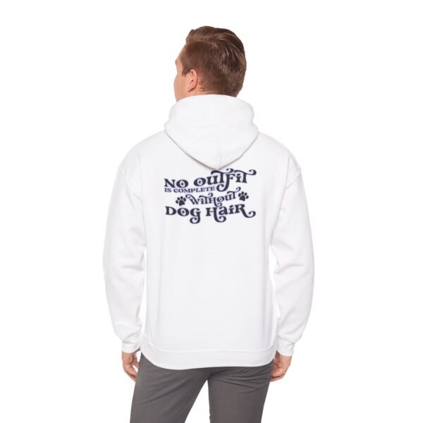 7939513371285457742_2048.jpeg Funny Dog Lover Unisex Hoodie Printed Front and Back, Gift for Dog Lovers, Cozy Dog Hair Hoody, Animal Lover Clothing