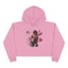 Music Crop Hoodie, Live Music Style Pullover, Gift for Musicians, Casual Outfit
