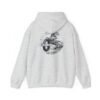 Comfortable Unisex Heavy Blend Hoodie with Bold Motorcycle Design, Perfect for Casual Wear, Gifts, Cycling Events, and Cozy Days