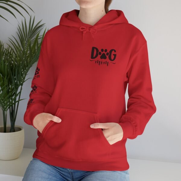 Personalized Mom Cozy Dog Lover Hoodie, Pet Owner Gift, Dog Mom Hoodie, Animal Lover Sweatshirt