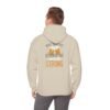 Strength Motivational Hoodie - Men Heavy Blend Sweatshirt, Funny Apparel, Casual Comfort, Comfort Level